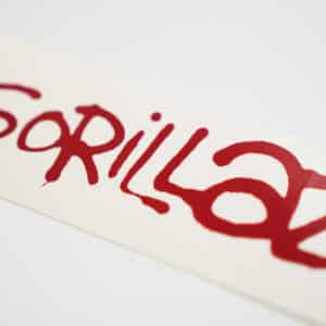 Jamie Hewlett - Limited Edition Gorillaz Promo Sticker