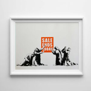 Banksy - Sale Ends - Limited Edition Screen Print [repro]