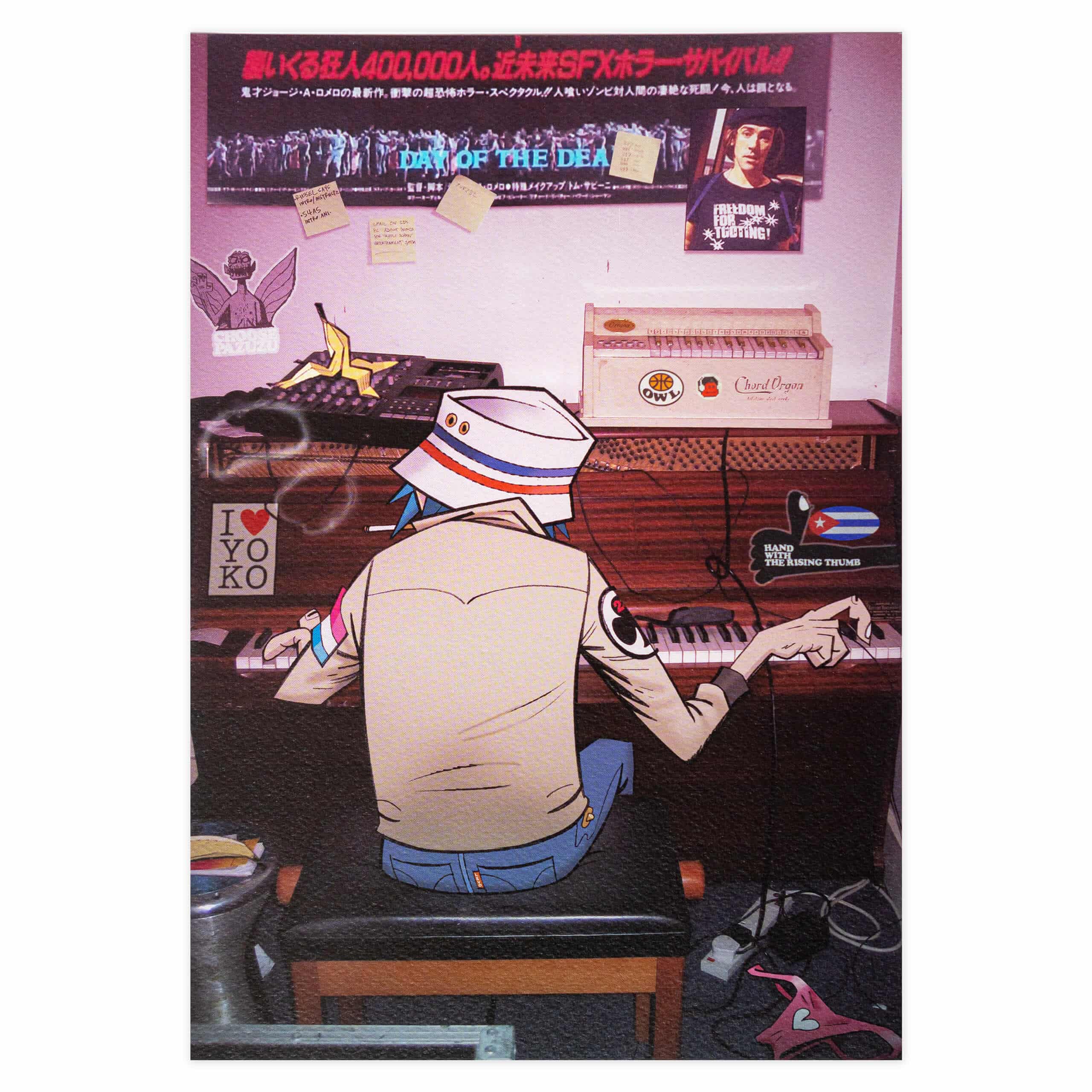 jamie-hewlett-demon-days-2D-print jamie-hewlett-demon-days-2D-print