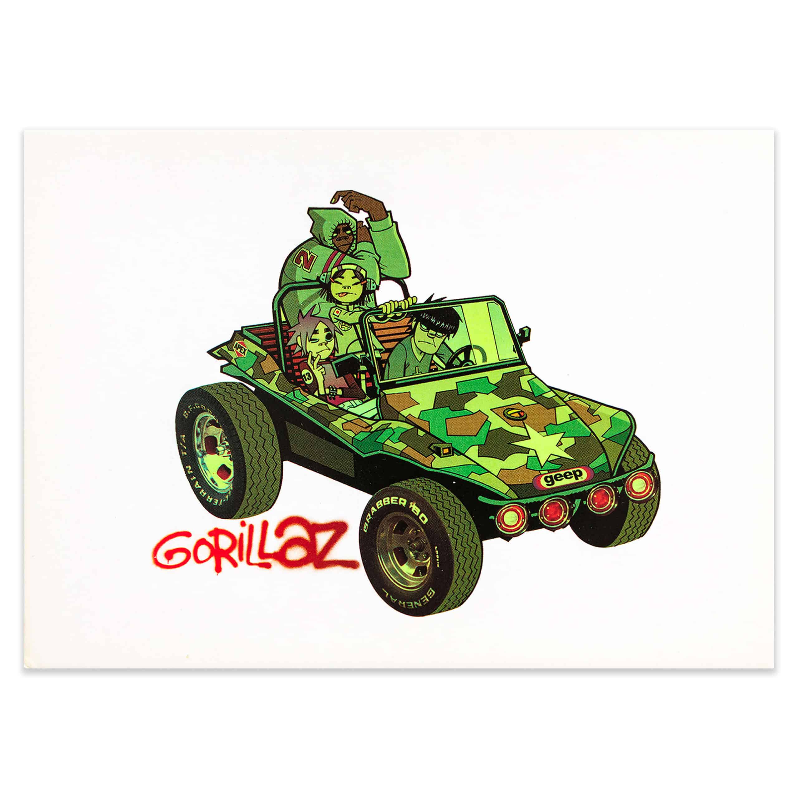 jamie-hewlett-gorillaz-debut-album-2001-promo-postcard-set-4