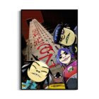jamie-hewlett-gorillaz-house-of-kong-london-trellick-tower-poster-framed
