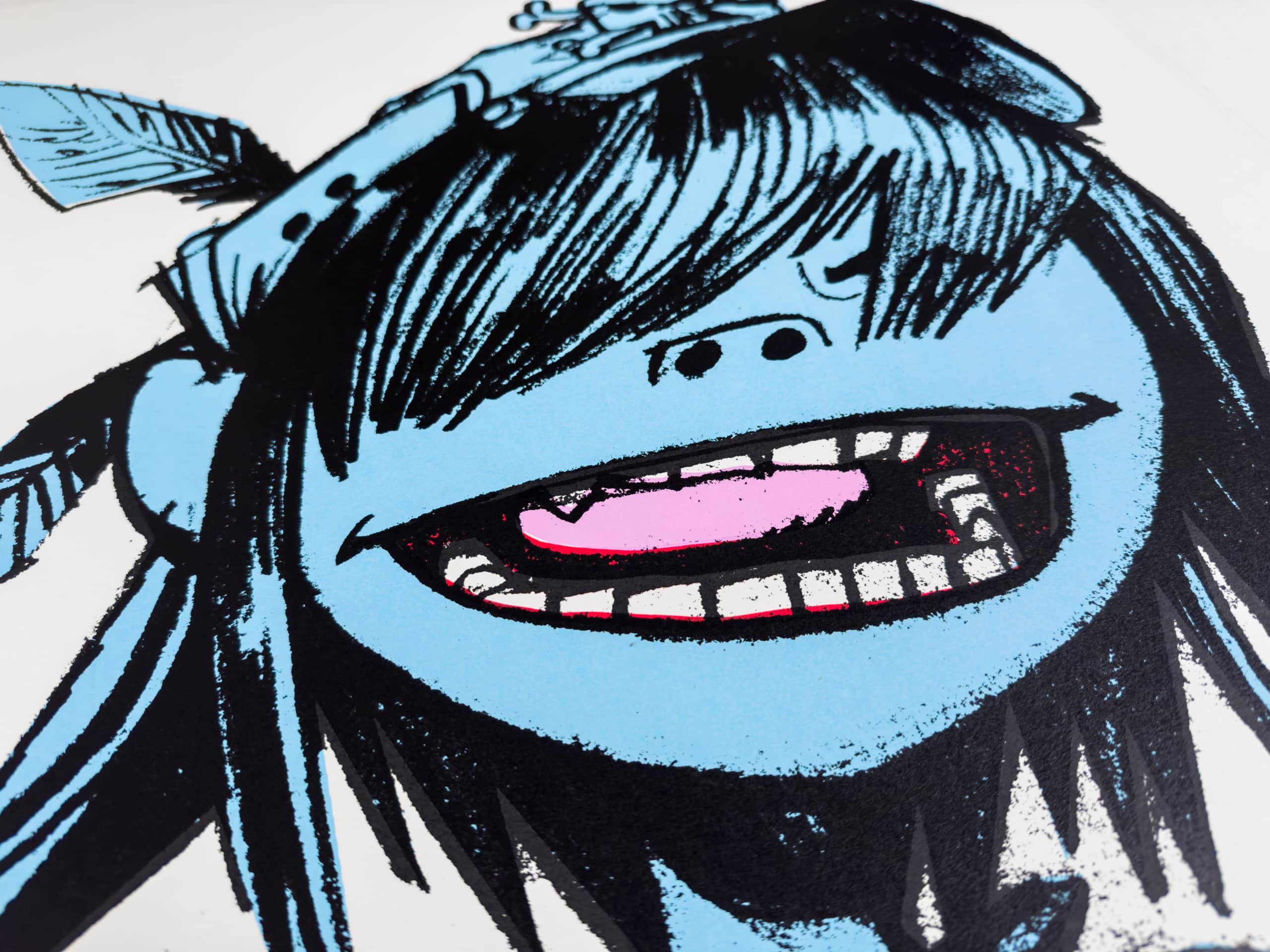 jamie-hewlett-gorillaz-noodle-gob-blue-signed-print-pow-2004-04