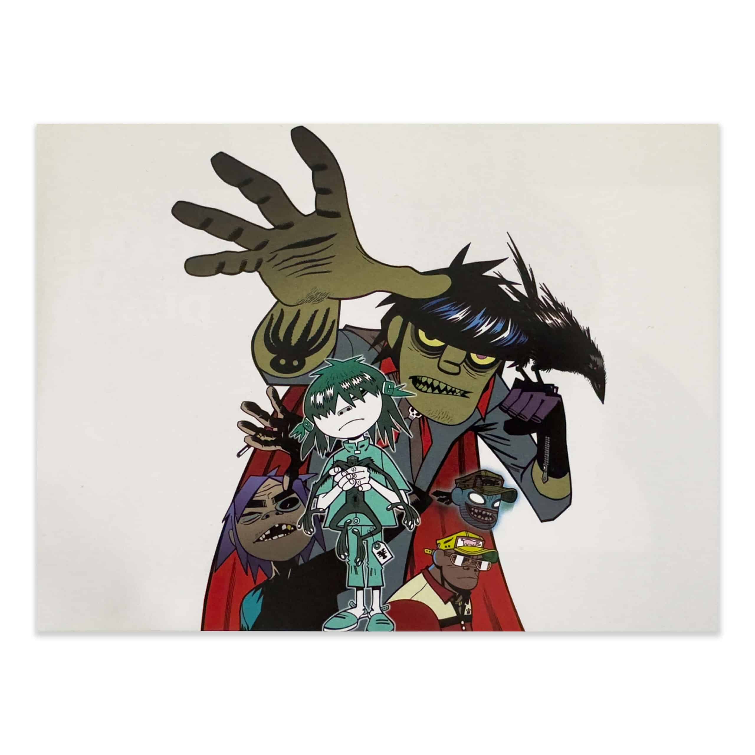 jamie-hewlett-gorillaz-phase-two-promotional-mini-print-13 jamie-hewlett-gorillaz-phase-two-promotional-mini-print-13