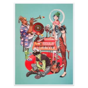 Jamie Hewlett - Gorillaz - Song Machine 1 - Limited Edition Print