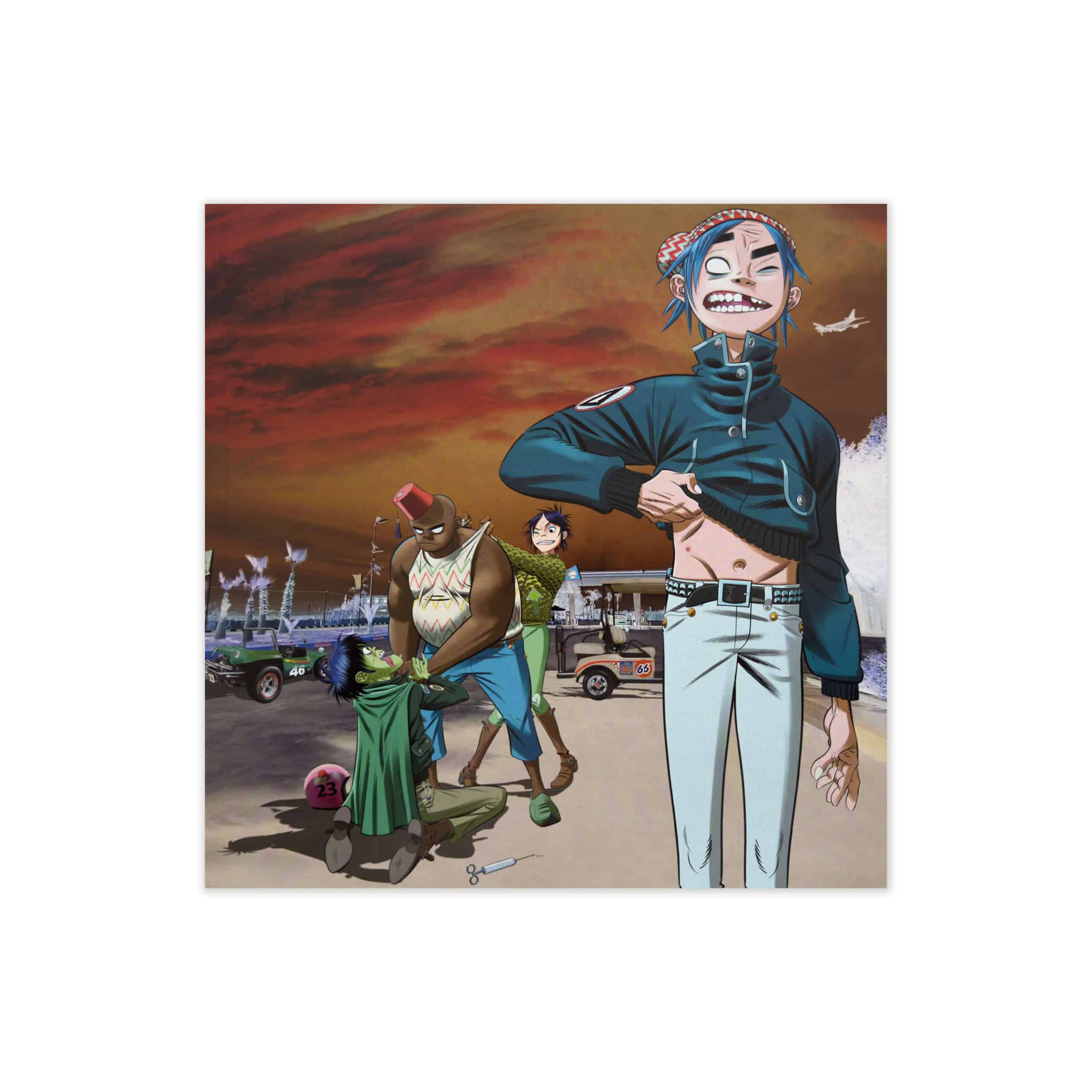 jamie-hewlett-gorillaz-song-machine-print-3 jamie-hewlett-gorillaz-song-machine-print-3