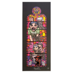 jamie-hewlett-gorillaz-stained-glass-window-print-signed-small-left