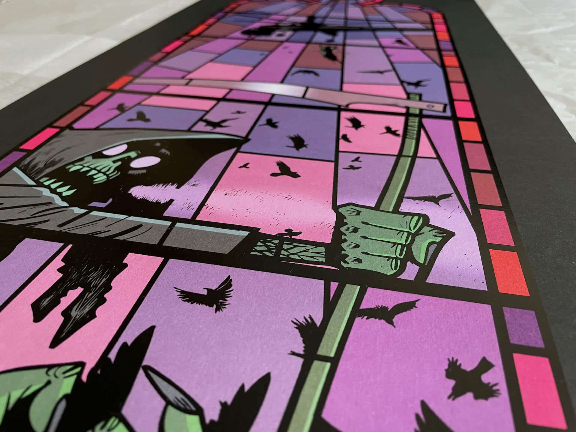 jamie-hewlett-gorillaz-stained-glass-window-prints-full-set-1