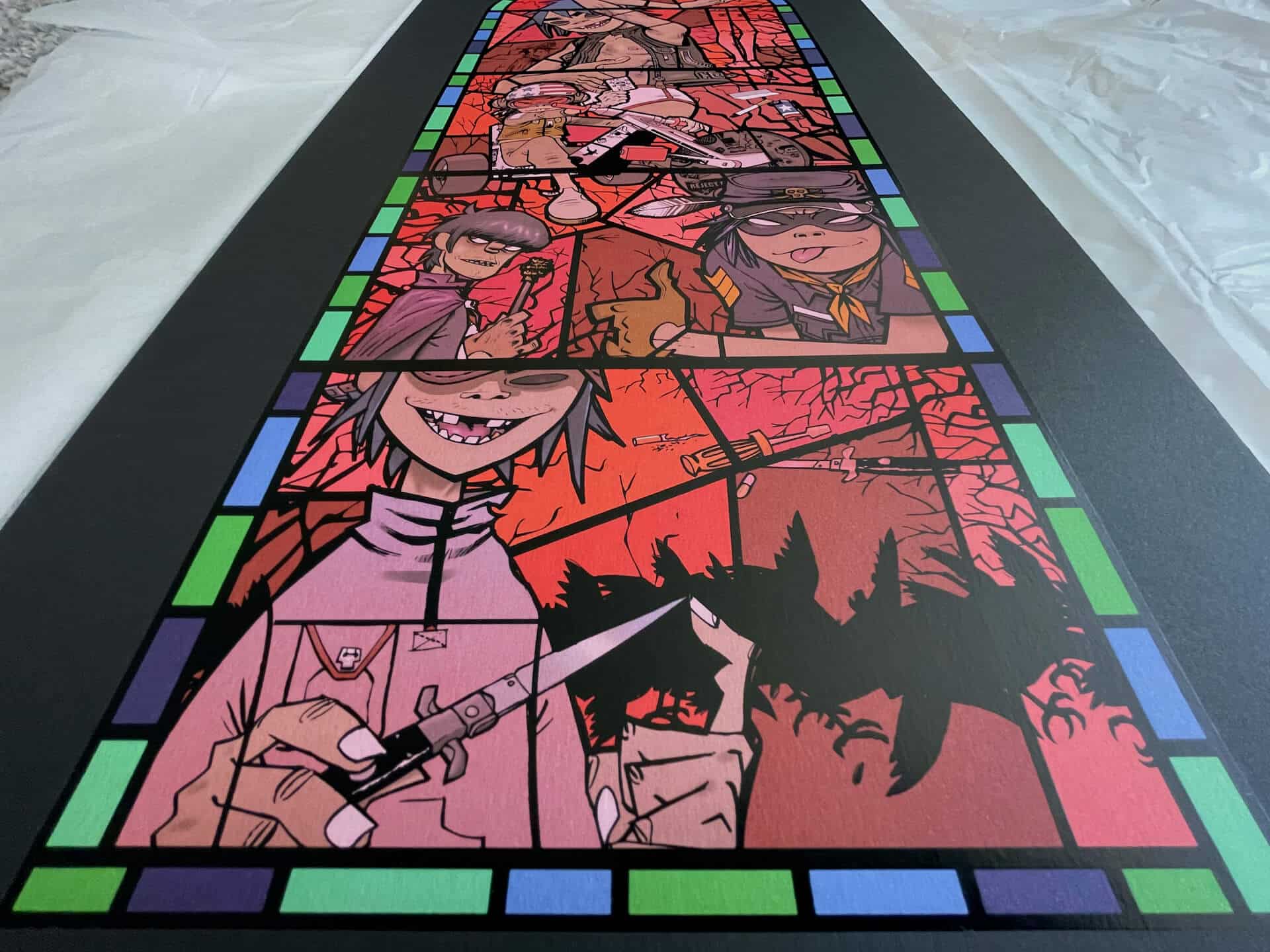 jamie-hewlett-gorillaz-stained-glass-window-prints-full-set-22