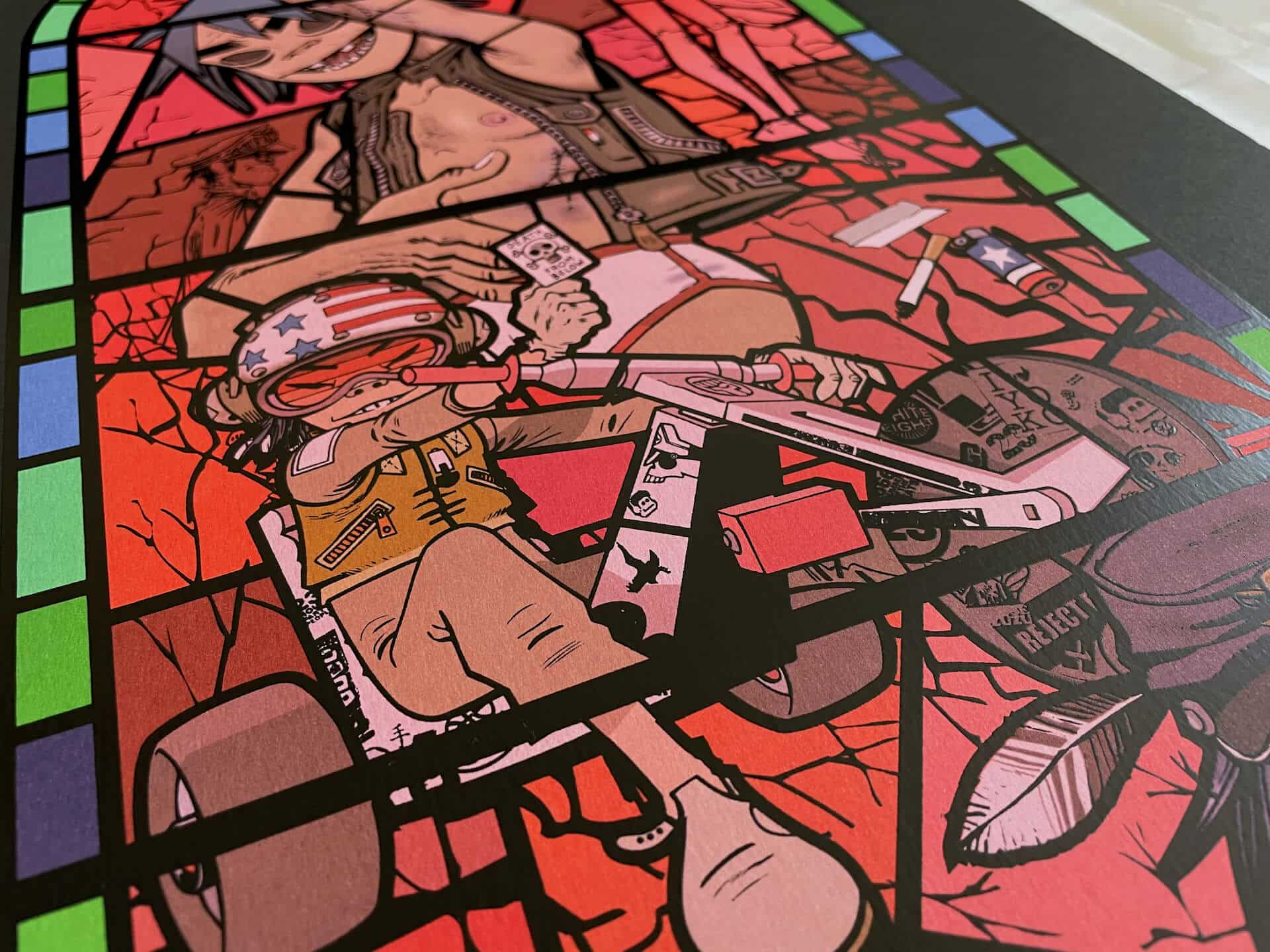 jamie-hewlett-gorillaz-stained-glass-window-prints-full-set-25