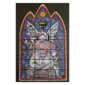 jamie-hewlett-gorillaz-stained-glass-window-prints-full-set-42