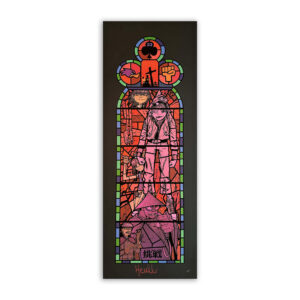 jamie-hewlett-gorillaz-stained-glass-window-prints-medium-window-left-signed