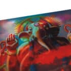 jamie-hewlett-gorillaz-the-mountain-print-ganesha-on-the-roof-1