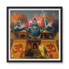 jamie-hewlett-gorillaz-the-mountain-print-shiva-the-destroyer-framed-blk