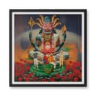 jamie-hewlett-gorillaz-the-mountain-print-the-sad-god-framed