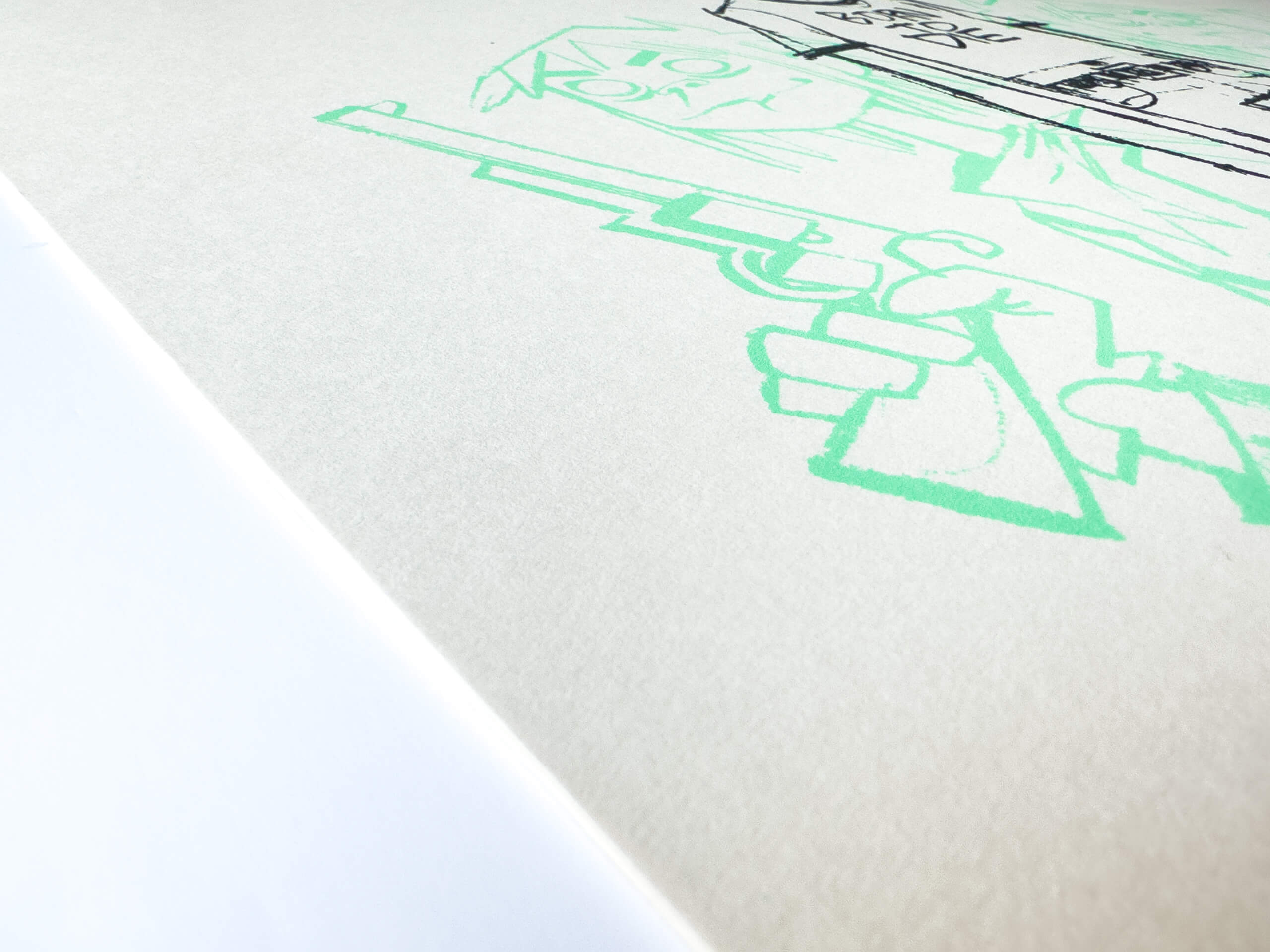 jamie-hewlett–gorillaz–limited-edition-print–2d-born-to-die–black-aqua-marine–artist-proof-01