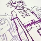 jamie-hewlett–gorillaz–limited-edition-print–2d-born-to-die–purple-lilac–artist-proof-01