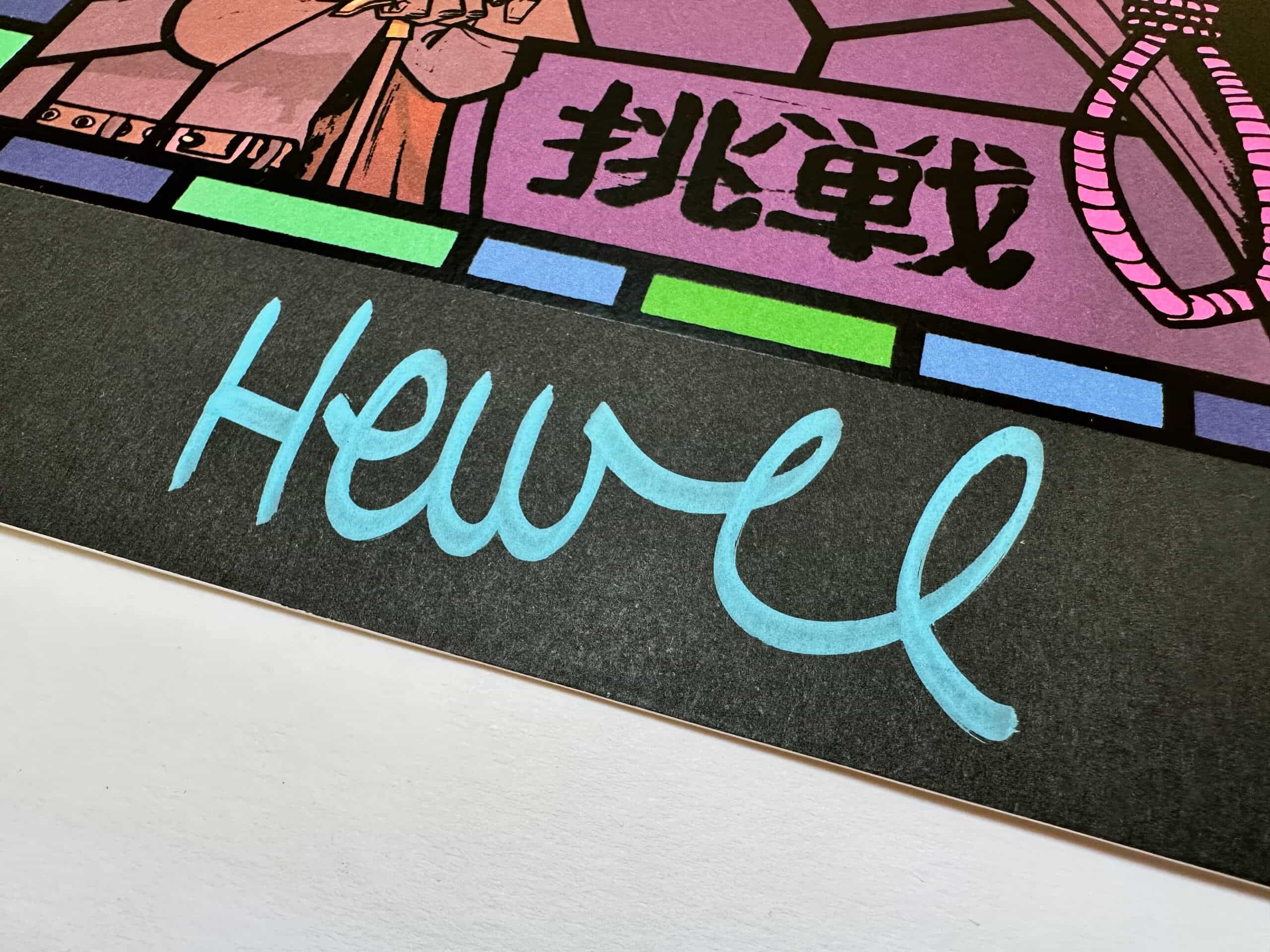 jamie-hewlett–gorillaz–stained-glass-window–5-prints–matching-edition-full-set–signed-06