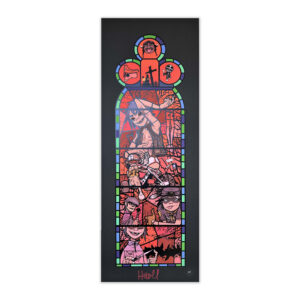 jamiehewlett–gorillaz–stained-glass-window–5-prints–matching-edition-full-set–signed-medium-right